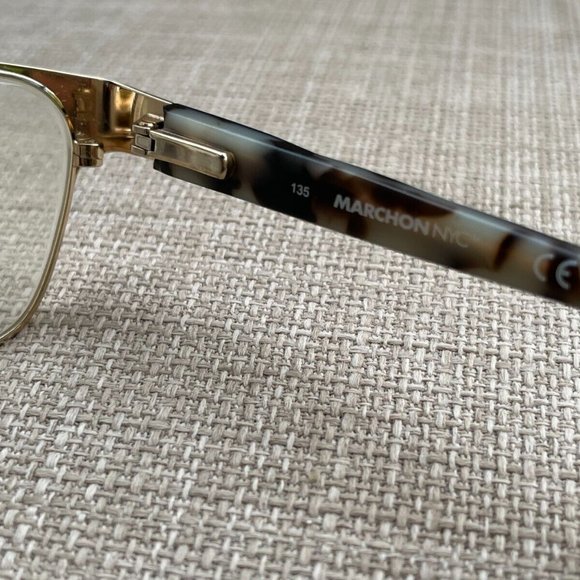 Marchon NYC Women Glasses Frame Black M-SURREY Eyeglasses Frame 51[]16 135 - Picture 10 of 12